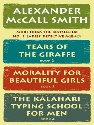The No. 1 Ladies' Detective Agency Box Set - ebook